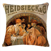 Load image into Gallery viewer, Renaissance World Famous Paint Art Print Cushion Cover Home Decorative Sofa Coffee Car Chair Throw Pillow Case Almofada Cojines
